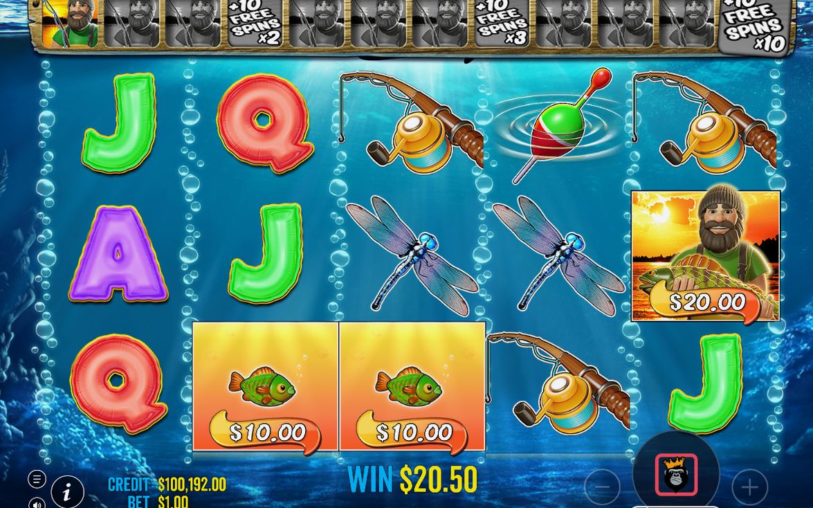 Free spins med MONEY-symboler och insamlade Wild