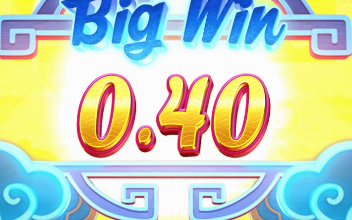 Vinstbild efter en Fortune Spin med multiplikatorer